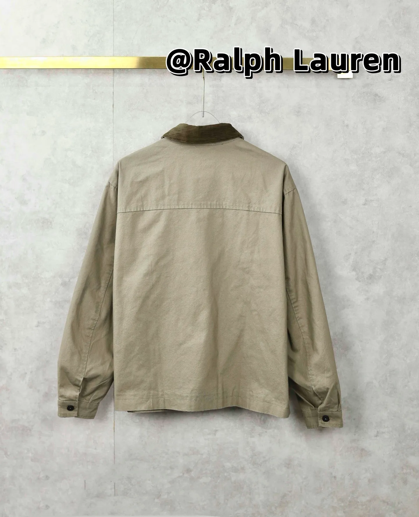 P320 Ralph Lauren/Ralph Lauren Barn Old Money Lapel Jacket Size S-2 45° bias-cut shoulder line blurs shoulder thickness * Double curved waistline cutting golden ratio * Back-swing three-dimensional hood design elongates the neck line Bionic three-dimensional seams make the jacket fit like a second skin